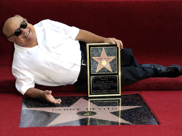 Danny DeVito received his star on the "Walk of Fame" in 2014