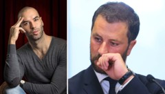 Schauspieler Philipp Dornauer (li.) spricht über die Jagd-Affäre um René Benko, die auch seinen ...