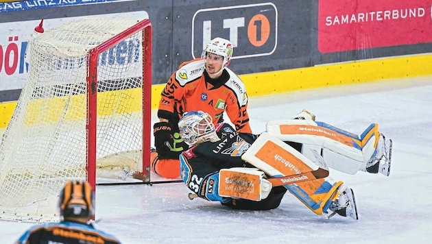 Casey Bailey wird in der ICEHL zum Schrecken der Goalies. (Bild: GEPA/GEPA pictures)