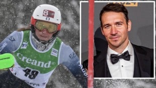 Lucrezia Lorenzi (links im Bild im Februar beim Rennen in Soldeu), Felix Neureuther (Bild: AFP/AFP, GEPA)