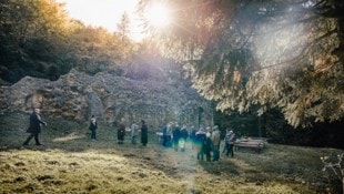 Die Klosterruine Sancta Maria in Paradyso gilt als Kraftort im Wienerwald.   (Bild: Anna Wandaller)