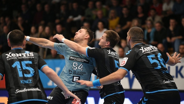 Bärnbach fought unsuccessfully against the defeat. (Bild: Bernd Haider)