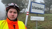 Der 18-jährige Niclas Matthei aus Deutschland suchte am Wochenende das Innviertel in ...
