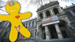 An der Universität Wien geht das Gender-Lebkuchenmännchen um. (Bild: zVg, APA/GEORG HOCHMUTH, Krone KREATIV)