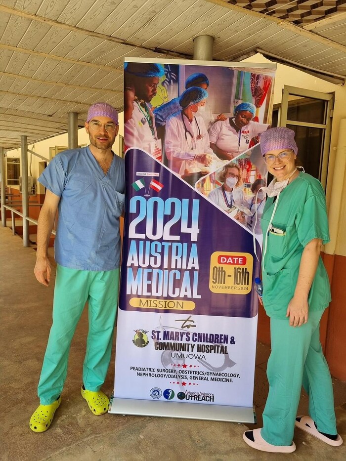 Carinthian gynecologists Max and Julia Lanner also helped.