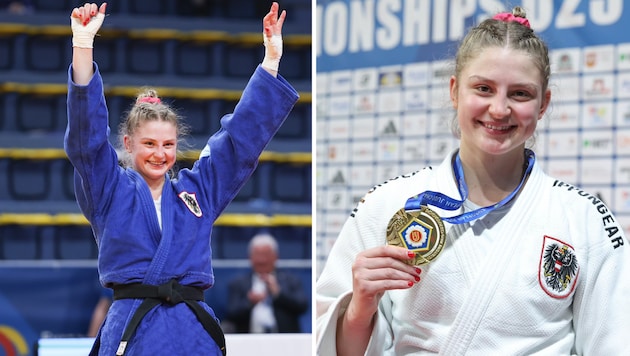 Elena Dengg won gold at the U23 European Championships in Poland on Saturday. (Bild: EJU/Carlos Ferreira; Judo Austria)