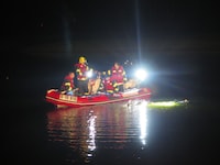 Acht Feuerwehren sowie die Wasserrettung suchten den See in Feldkirchen nach dem Verunglückten ab. (Bild: Markus Schuetz)