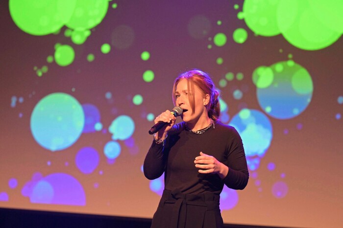 Katharina Huna holte mit ihrer souligen Performance den Titel Stimme Kärntens