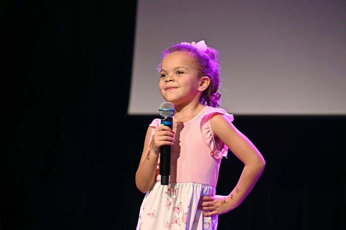 Die 5-jährige Lailani war eine der jüngsten Teilnehmer