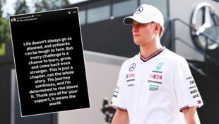 Mick Schumacher reagierte erstmals auf sein Formel-1-Aus. (Bild: GEPA pictures, instagram.com/mickschumacher)