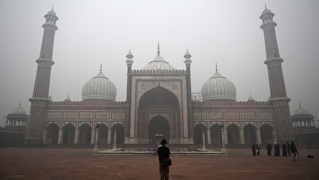 In Neu-Delhi mussten wegen des anhaltenden Smogs die Schulen geschlossen werden.  (Bild: AFP)