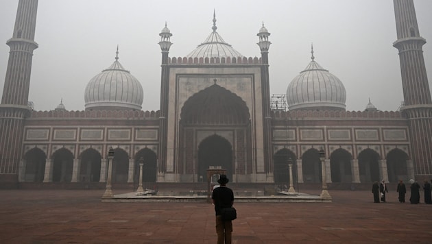 Smog in Neu-Delhi (Bild: AFP)