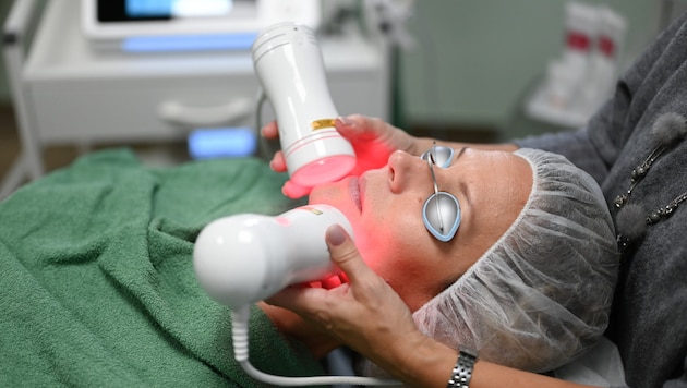 A laser treatment with hyaluronic acid. (Bild: Wenzel Markus/Markus Wenzel)