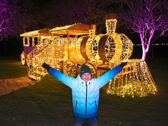 Tolle Lichtskulpturen bei Lumagica