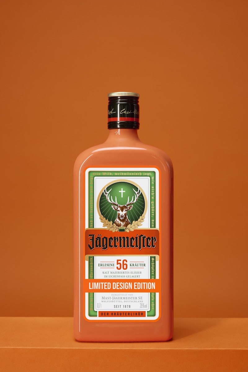 Limitierte Sonderedition in Culture Orange (Bild: Mast Jaegermeister)