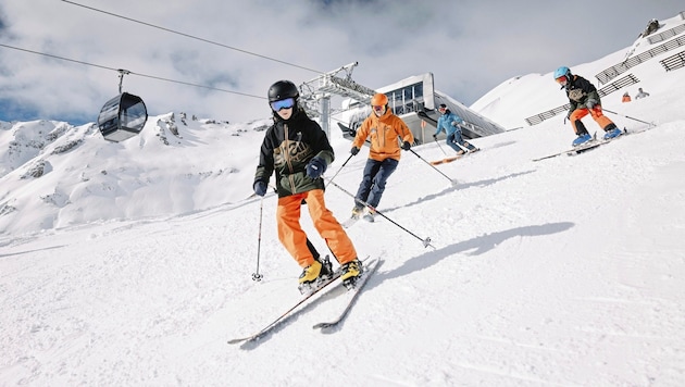 Fun on the slopes at a local rate: the Imster Bergbahnen are relying on a special solution. (Bild: Rudi Wyhlidal)