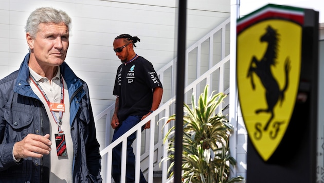 David Coulthard (l.) hat sich Lewis Hamiltons Ferrari-Wechsel geäußert. (Bild: GEPA/GEPA pictures, APA/EXPA/JOHANN GRODER)