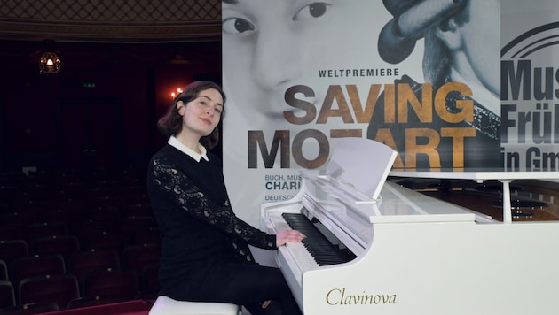 Charli Eglinton from London says: "I am a creative team in one. For musicals, I do the concept, the book, the music and the lyrics." (Bild: Rudi Gigler)