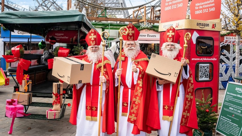 Wer Besuch von einem der prominenten Nikolohelfer bekommen möchte, sollte nicht zögern, sondern sich bewerben! (Bild: Maximilian Lottmann)