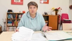 Bettina Schenkenfelder versteht nicht, warum die Pensionsversicherungsanstalt trotz offenkundigem Inhalt nicht einlenkt. (Bild: Reinhard Judt)