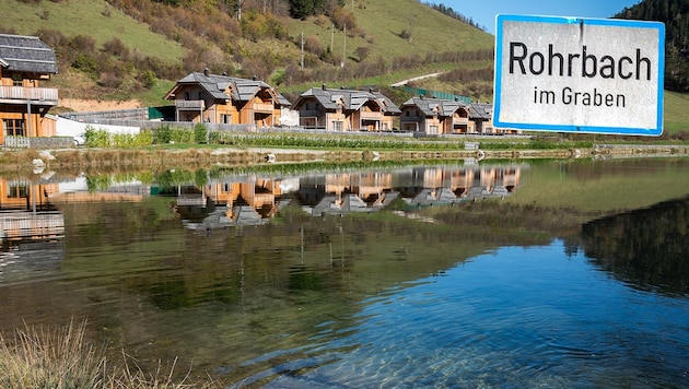 The flagship tourism project at the foot of the Schneeberg was developed by local entrepreneur Friedrich Bleier. The villagers were extremely critical of the project. (Bild: Krone KREATIV/Doris Seebacher)