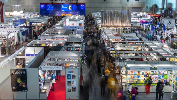 Die Buch Wien am Gelände der Messe Wien