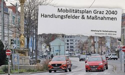 Der Griesplatz könnte teilweise verkehrsberuhigt werden