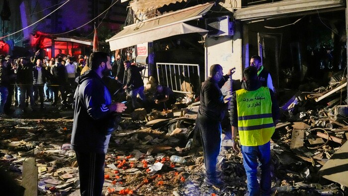 Zerstörung nach einem israelischen Luftangriff auf Beirut