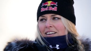 Lindsey Vonn kennt sich mit Knieverletzung aus. (Bild: Fabrice COFFRINI)