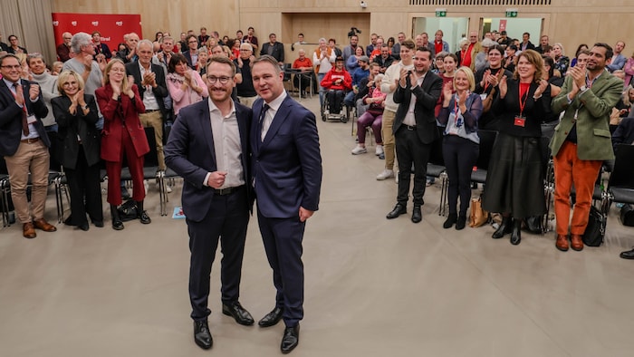 Philip Wohlgemuth und Andreas Babler.