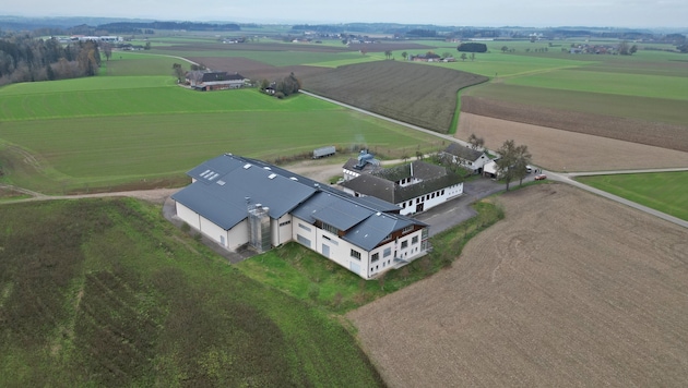 In future, empty containers will be counted in this remote hall of a former farm. (Bild: Marion Hörmandinger)