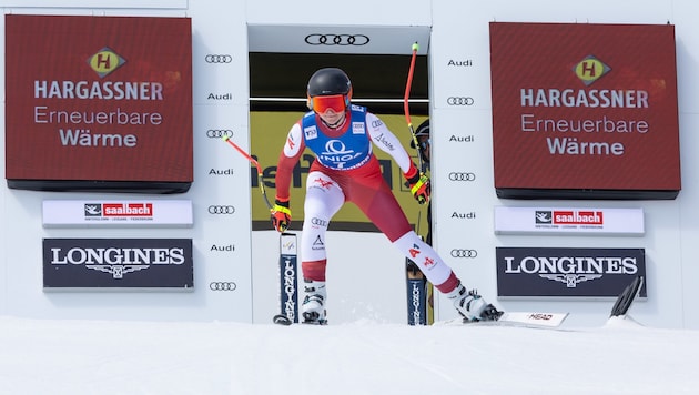 Ariane Rädler will bei der WM in Saalbach groß abräumen. (Bild: GEPA pictures)