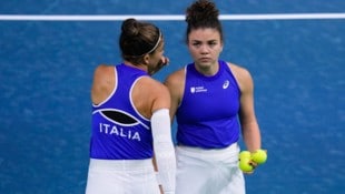 Sara Errani und Jasmine Paolini (Bild: Associated Press)