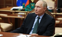 Russlands Machthaber Wladimir Putin im Kreml