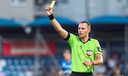 Emil Ristoskov verteilt nun auch in der höchsten Spielklasse die gelben Karten.