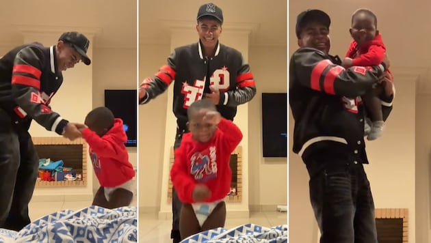 Lamine Yamal's little brother is winning over fans on TikTok. (Bild: TikTok/lamine.yamal)