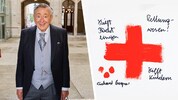 Richard Lugner unterstützte noch vor seinem Tod das Rote Kreuz mit einem selbstgemalten und ...