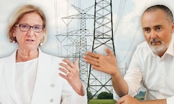 Doskozil und Mikl-Leitner machen ihren Verhandlern Druck bei Stromentgelten.