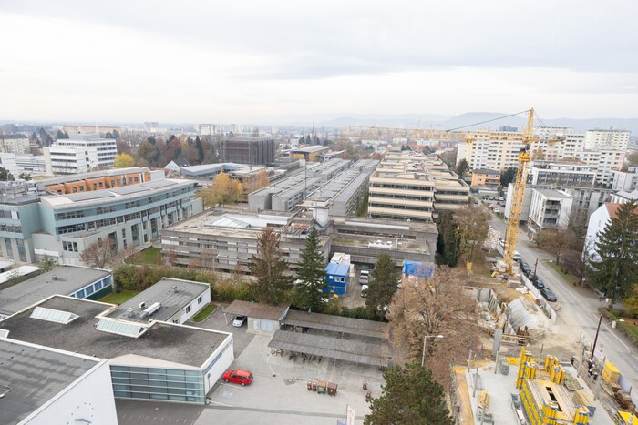 In der Inffeldgasse entsteht bis Jänner 2026 ein Cybersecurity Campus.