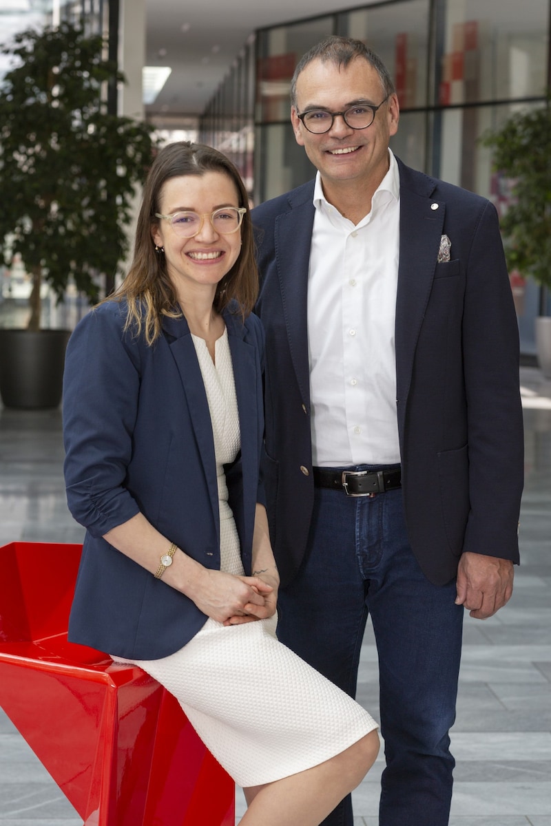 Anna Kurz, Obfrau Fachgruppe Gastronomie & Franz Staggl, Obmann Fachgruppe Hotellerie. (Bild: Die Fotografen)