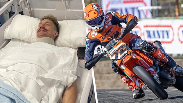 Lukas Höllbacher muss erneut ins Krankenbett.