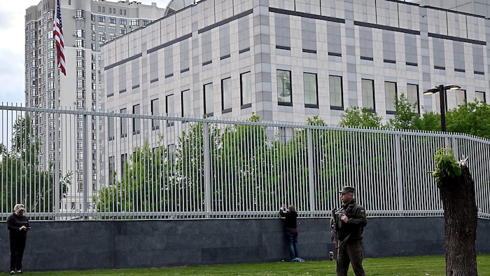 Die US-Botschaft in Kiew