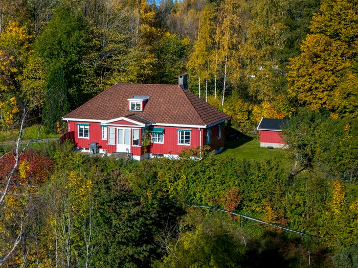 In diesem Haus lebt Marius Borg Høiby auf Gut Skaugum in Asker, dem offiziellen Wohnsitz des ...