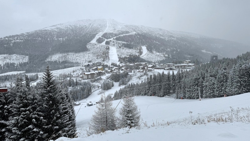 Die Touristiker am Katschberg dürften sich über den ersten Schnee freuen. (Bild: Roland Holitzky)