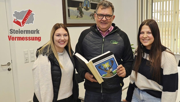 Mayor Mario Angerer with his colleagues Vanessa Summer (left) and Susanne Scheiblhofer (Bild: Krone KREATIV/Christian Jauschowetz)