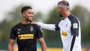 Keanan Bennetts (li.) kickte unter Marco Rose bei Borussia Mönchengladbach. (Bild: zVg)