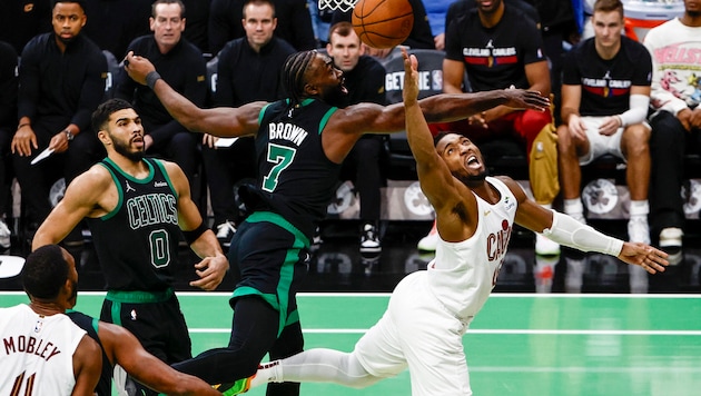 Die „Cavs“ müssen sich Boston geschlagen geben. (Bild: APA/Getty Images via AFP/GETTY IMAGES/Winslow Townson)