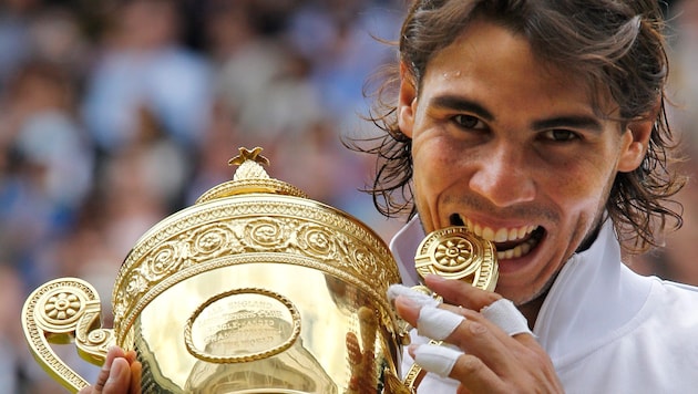 Rafael Nadal gewann Wimbledon 2010. (Bild: ASSOCIATED PRESS)