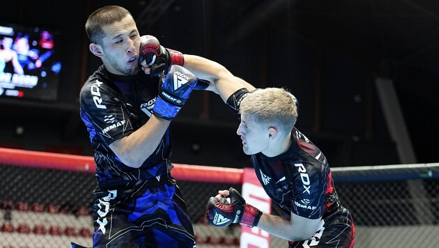 On his way to the professional ranks: Elias Erber (right). (Bild: zVg)