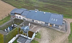 Auf diesem Bauernhof soll die Zählstelle in Betrieb gehen.